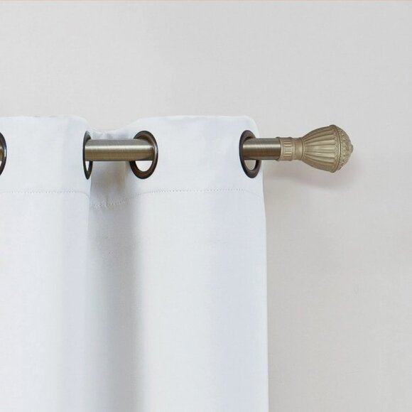 VCNY Home Neil Arctic White Grommet Single Blackout Curtain Panel 52" x 84" NWOT - Picture 2 of 6